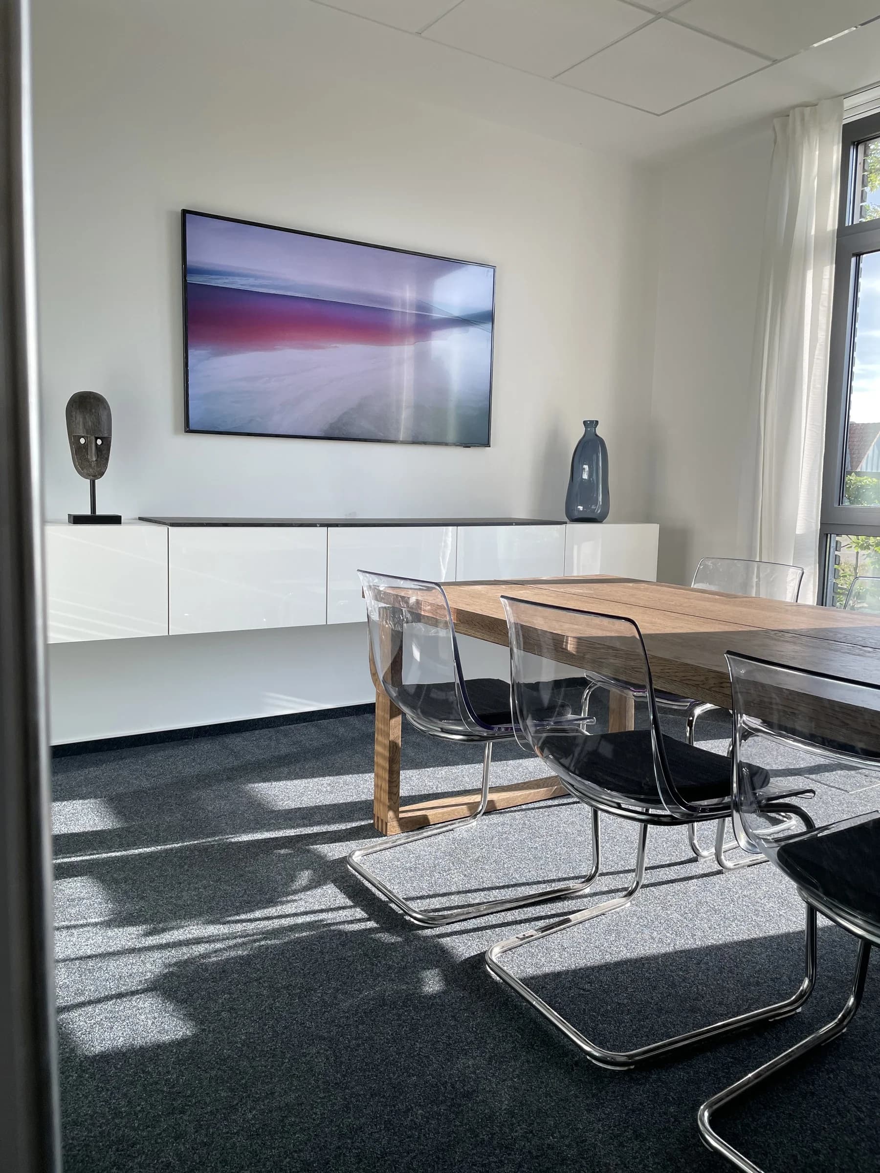 Besprechungsraum im milü-Büro in Minden-Lübbecke